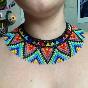 *FINAL PRICE* beaded necklace from Mexico